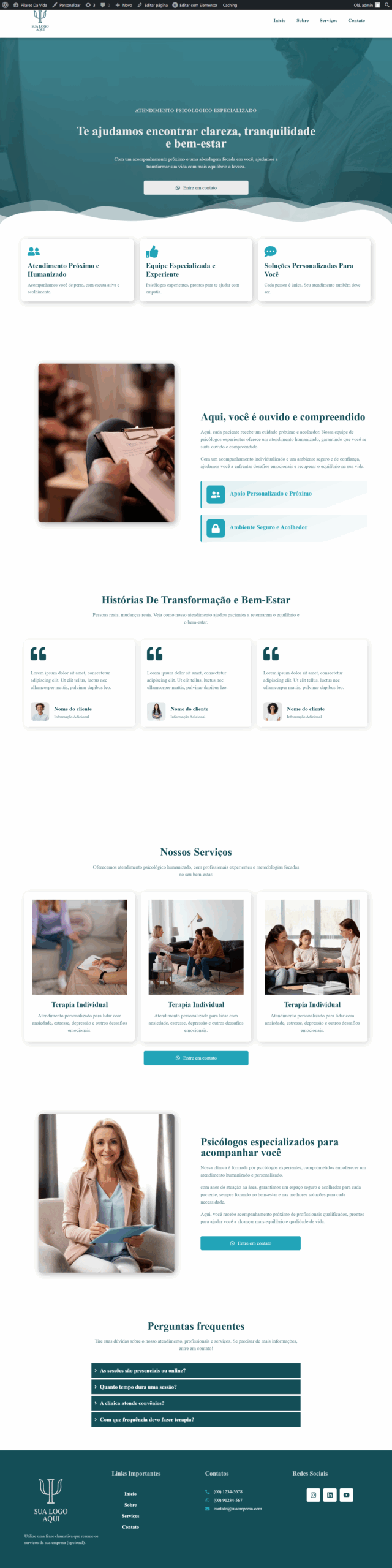 Página De Psicologia Institucional